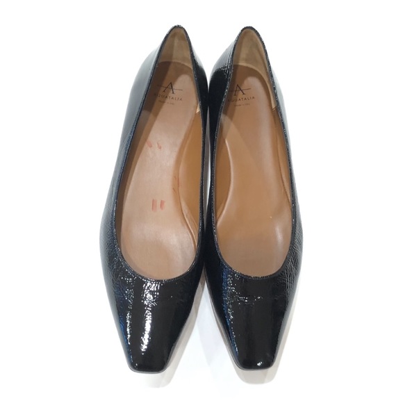 Aquatalia Marcella Weatherproof Leather Flats - Picture 3 of 7